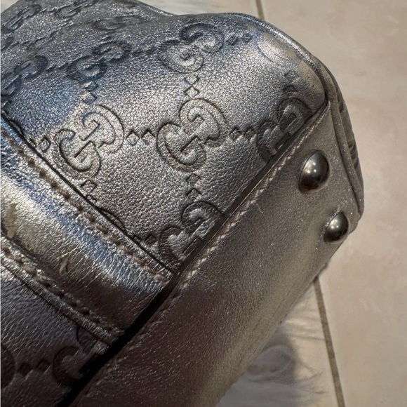 ✨ Gucci Guccissima Silver Mini Boston Bag – Limited Edition ✨ - Picture 15 of 15